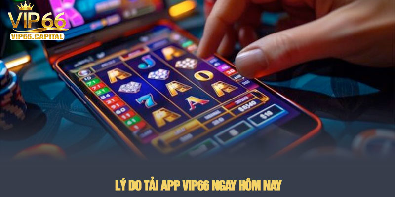 Tải app VIP66 - Trải nghiệm cá cược mượt mà trên di động 4 Lý do tải app VIP66 ngay hôm nay